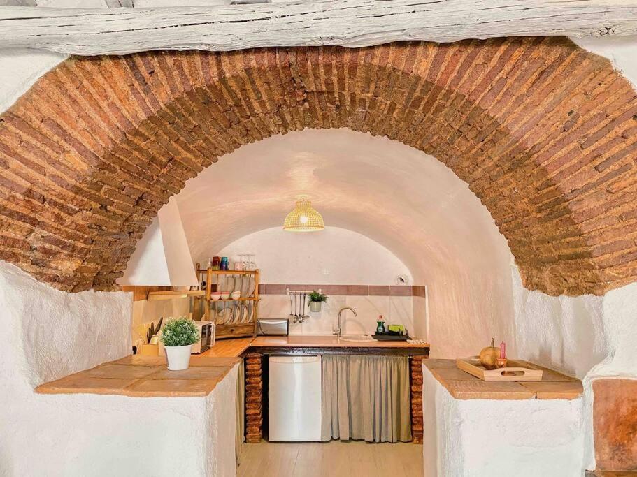 La Palmera. Casa Rural Con Piscina Privada. Benadalid Ngoại thất bức ảnh
